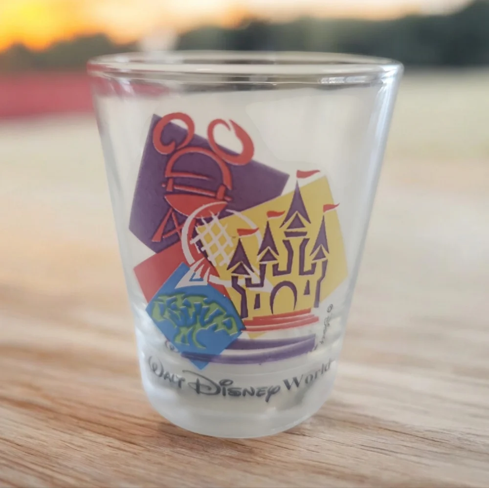 Walt Disney World shot glass -VINTAGE
